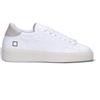 D.A.T.E. - LEVANTE Sneaker uomo bianca/grigia in pelle