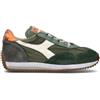 DIADORA HERITAGE Sneaker donna verde in suede