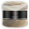 theofeel Pro Lana Diamond Color 88, lana con gradiente, 1 gomitolo = 1 sciarpa, 150 g, 525 m
