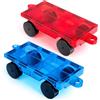 anyìshwu 2 pezzi Costruzioni Magnetici Auto Giocattoli,Giochi Magnetici per Bambini,Piastrelle Magnetiche Bambini Buidling Blocks Set,Adatto a Ragazzi e Ragazze Costruzioni Magnetiche 5 anni