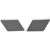 Be In Your Mind 1 paio di tappi per lavafaro sinistro e destro per auto, 61677211209 61677211210, compatibile con BMW Serie 3 E90 E91 Copertura del sistema di pulizia copertura anteriore