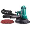 VONROC Levigatrice per Pareti e Soffitti VONROC 750W - Velocità Regolabile, Soft Start, Aspirazione Polvere, Cavo 4m, Diametro 180mm
