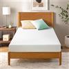Zinus Materasso in schiuma 90 x 190 cm, ortopedico ed ergonomico di media solidità, supporto a 5 zone, altezza 11 cm, certificato Oeko-Tex