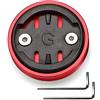 BSSOK Supporto Manubrio per Bicicletta Computer per Garmin, Attacco Manubrio Compatibile per Garmin Edge 200, 500, 530, 540, 800, 830, 840, 1000, 1030, 1040 (Garmin-Rosso)