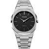 D1 Milano Orologio D1 Milano Uomo Re_Silver Ultra Thin 40 mm in Acciaio D1-UTBJ40 Re_Silver Ultra Thin 40 mm