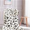 Yeqivo Coperta per Bambini Pipistrello Grigio, Illuminazione al Buio, Morbido Pile, 130*150CM