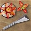 QCSTORE Coltello da intaglio in acciaio inox per frutta e carving taglierino fai da te per la decorazione di piatti di frutta, utensili da intaglio, lame per incisioni per frutta e verdura