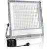 Indmird Faretti a LED da esterno 200 W, super luminosi 20000 lm, proiettore a LED, per esterni, IP66, impermeabile, 6500 K, bianco freddo, illuminazione di sicurezza, per patio, giardino, terrazza