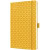 SIGEL J6117 Agenda settimanale, A5, copertina rigida, giallo, certificato FSC, bella
