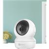 Telecamera Wi-Fi Interno EZVIZ C6N 1080p con Visione Notturna e Tracciamento del Movimento