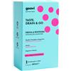 GOOVI Integratori Alimentari TASTE, DRAIN & GO Drena e Reintegra - Melograno & Frutti di Bosco 24x20ml - Integratore Drenante