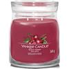 YANKEE CANDLE Signature Jar Candles Black Cherry 368g - Candela Profumata