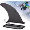 EIKEJI Pinna SUP, Pinna Tavola da Surf Universale Rimovibile, Centro Pinna in Nylon Sicure e Rinforzate, Accessori di Ricambio per Tavola Surf,per Tavola da Surf Gonfiabile, Paddleboard, Tavola Lunga