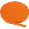 PATIKIL Nastri in Sbieco di Cotone 2cm 45m Nastro Cotone Twill Nastro Rilegatura Fettuccia Spina Pesce per Cucito Regalo Avvolgimento Artigianato Fai Da Te Arancione