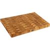 B4K® Tagliere in legno di quercia, 60 x 40 x 4 cm, antibatterico, con manici ergonomici e piedini in silicone antiscivolo, oliato e sostenibile, delicato sui coltelli e igienico, senza scanalature