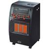 DCG - Stufa a Gas GPL / Gas Naturale Portatile con Vano Bombola Max 15 Kg Accensione Piezoelettrica Area Riscaldata 20-80 mq Colore Nero - SPEDIZIONE GRATUITA