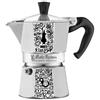 Bialetti - Moka Express 90th Anniversary 0,13 L Nero, Argento, Bianco - SPEDIZIONE GRATUITA