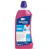 sanitec Detergente alcolico solventato asciugarapido Sanitec Sanialc con floralcool e antibatterico - 1000 ml