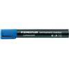 staedtler Marcatore punta a scalpello Staedtler Lumocolor permanent marker 350 2-5 mm blu - 350-3
