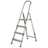gierre Scala in alluminio Scalami'a rinforzata Gierre 4 gradini - 0.44x0.82xH.1.41 m AL140