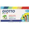 giotto Pastelli ad olio Giotto Maxi in conf. da 12 colori assortiti F293400