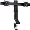 KENSINGTON Braccio salvaspazio doppio per monitor SmartFit™, nero, K55513WW