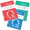 Pigna Blocco Quablock Original - collato - A4 - 5 mm - 80 gr - 50 fogli - 4 fori - Pigna