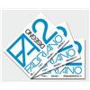 fabriano Album da disegno Fabriano F2 a 4 angoli 110 g/m² 20 24x33 cm ff. lisci riquadrati - 06201516