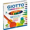 giotto Pennarelli GIOTTO Turbo Color punta fine 2,8 mm assortiti astuccio da 12 - 416000