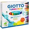 giotto Pennarelli GIOTTO Turbo Maxi punta grossa 5 mm assortiti astuccio da 24 - 455000