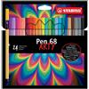 stabilo Pennarelli Stabilo Pen 68 arty - tratto 1 mm - assortiti - Conf. 24 pezzi - 6824-1-20