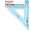 arda Squadra ARDA Linea Tecnoschool polistirolo termoresistente azzurro trasparente 45° cm 30 - 40130SS