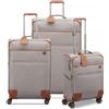 Roncato Uno Soft 3.0 Set Valigie (grande, Medio, Cabina) - Titanio
