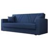 BellaHome Divano letto ibiza 3 posti tessuto blue jeans, 214x81x89 cm