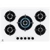 ELECTROLUX PIANO COTTURA ELECTROLUX EGG75372W, 5 zone cottura, 74 cm x 51