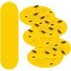 Marstey Set di 30 dischi di ricarica per trappole per pulci, 12 x 12,5 cm, ricariche per trappole per pulci, trattamento senza veleno, per pulci, cimici, zanzare