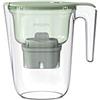 Philips - Micro X-Clean Caraffa filtro acqua a flusso rapido, 2,6 litri,Timer elettronico, colore: Verde