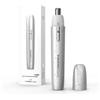 TOUCHBeauty Tagliapeli Elettrico Professionale per Naso e Orecchie, Indolore, Impermeabile IPX5 a Batteria, Design Grigio Compatto e Universale, Il regalo di Natale perfetto