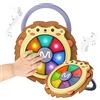 tumama Giocattoli Musicali per Neonati,TamburoElettronico Giocattolo Musicale,Giocattolo attività con Suoni e Luce,Set Strumenti Musicali Bambini,Giochi Interattivi Regalo per Ragazzi e Ragazze 18M +