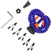 Generico 1 Set Portautensili Per Saldatura Organizzazione Dell'autorimessa Organizzatore Di Cacciaviti Strumento Di Saldatura a Pinza a Coccodrillo Chiave Inglese Morsa Terzo Blue Plastica