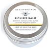 BEES of BRITAIN 100% Naturale BALSAMO CREMA LENITIVO - BURRO DI CACAO e DI KARITÉ, CERA D'API - 50ml di BEES of BRITAIN. Con Oli Attivi Idratanti. Diamo il 5% dei Profitti per Salvare Api e Impollinatori.
