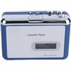 Cerlingwee Lettore di Cassette Bluetooth, Lettore di Cassette con Inversione Automatica Wireless Uscita Bluetooth per Altoparlante per Cuffie Lettore di Cassette Walkmen con Cavo USB per