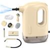Bwaliffury Pulitore a Vapore, 1200W Pulitore a Vapore per Casa, Pulitore a Vapore Multiuso Portatile, con 8 Accessori, Serbatoio 300mL, per La Pulizia Della Superficie Della Cucina Domestica Sporcizia