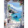 MEIYUDA 5D DIY Diamond Painting Kit Completo Paesaggio, Diamant Painting Fai-da-te Diamond Painting, Pittura Diamante Strass Ricamo a Punto Croce Painting per Decorazioni Casa 30x40cm