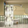 Misounda Bastone Tenda Doccia A Forma Di L ∅25mm Devono Essere Forati 70-100 X 110-170cm Regolabile Aste Angolari Per Tenda Da Doccia In Acciaio Inox,con 24 Anelli,Per Vasca Da Bagno,Cucina, Spogliatoio