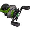 Diwa Mulinello da pesca Baitcaster con design aerodinamico e cinetico, 208 g doppia schermatura 10+1 BB - 8 magneti sistema frenante - 7,2: 1 mulinelli da pesca d'acqua dolce in acqua salata