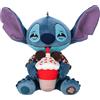 Disney Store Stitch - Peluche ufficiale Stitch Attacks Snacks Ice Cream Soda collezione, 5 da 12,31 cm, peluche medio, adatto dalla nascita