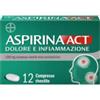 BAYER SPA Aspirinaact Dolore E Infiammazione 12 Cpr Riv 1.000 Mg