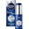 Nivea Men NIVEA MEN Anti-Age 2in1 Power Serum (30ml), siero idratante con Luminous 630 e acido ialuronico, riduce le rughe profonde e le macchie scure per una pelle dall'aspetto più giovane