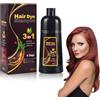 Beslibate 500ML Shampoo Colorante per Capelli 3 in 1, Shampoo Colorato, Shampoo Colorante per Capelli Rosso, Shampoo Colorante Istantaneo (500ML) Shampoos
